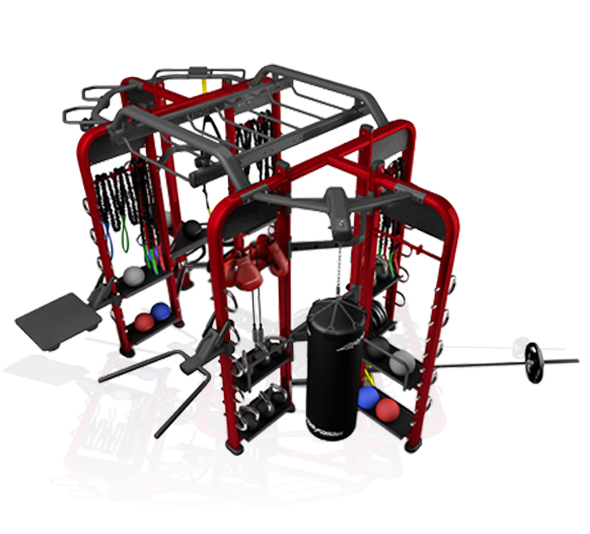 BFT3602八站位健身器材,360度全功能訓(xùn)練器大圖展示1