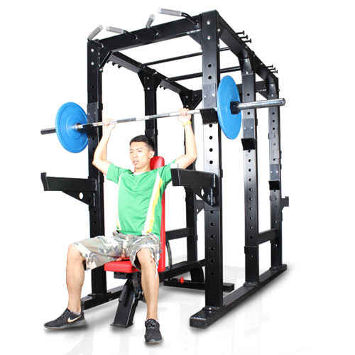 BFT1014深蹲架crossfit 多功能綜合訓練器由框式深蹲大圖展示2