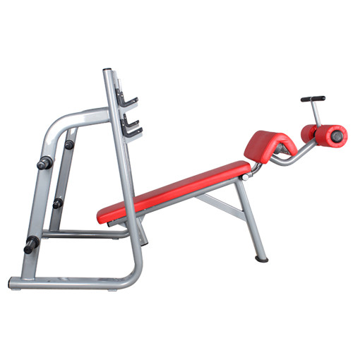 M3032C下斜推舉訓練架批發(fā) 下斜臥推仰臥起坐板大圖展示1