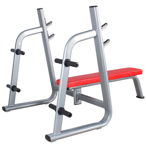 M3030C上斜推舉訓(xùn)練器水平平臥推舉椅 杠鈴臥推架大圖展示1