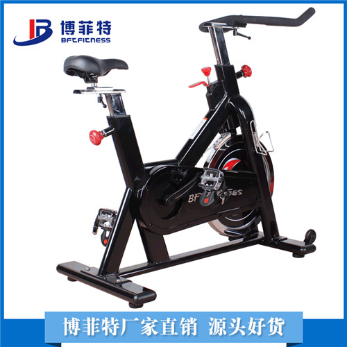 BSE08 酷炫黑色高端健身房動(dòng)感單車(chē)廠家批發(fā)直銷(xiāo)大圖展示1