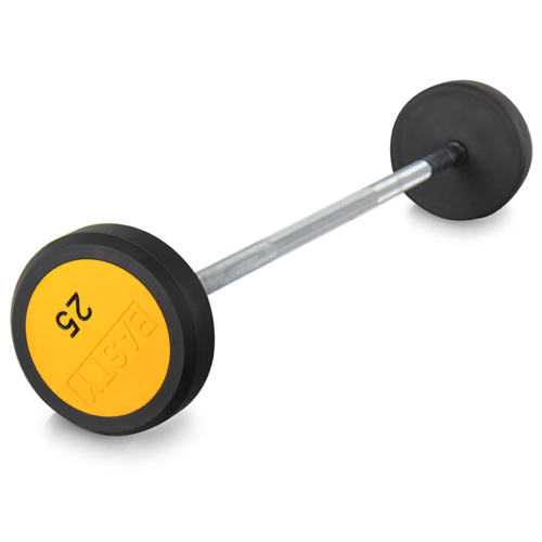 DP-05 彩色標(biāo)簽黑色固定包膠直桿小杠鈴批發(fā)大圖展示2