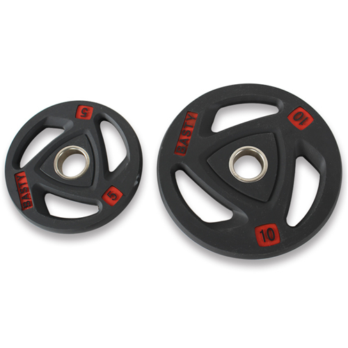 DP-08高檔采標(biāo)三孔彩色包膠手抓杠鈴片批發(fā)大圖展示1