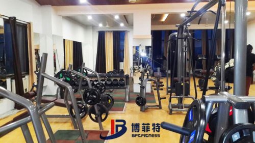 博菲特健身器材案例 印度客戶的健身房圖片