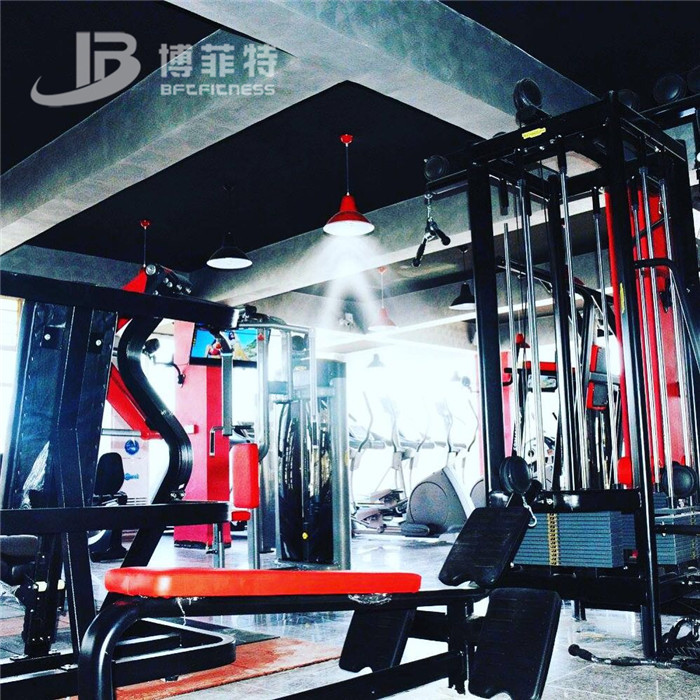 伊拉克客戶的健身房圖片 博菲特健身器材案例