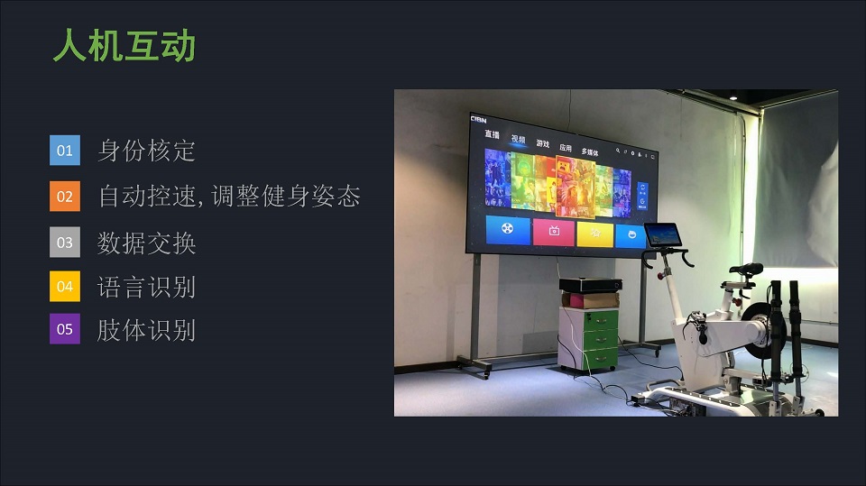 健身器材人機互動