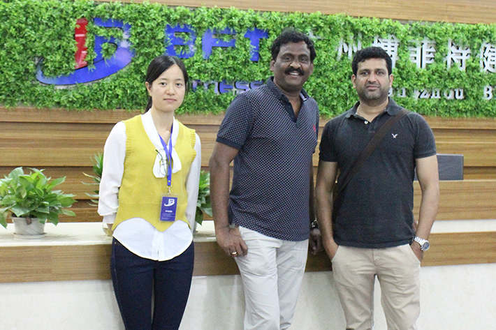 博菲特健身器材出口到印度