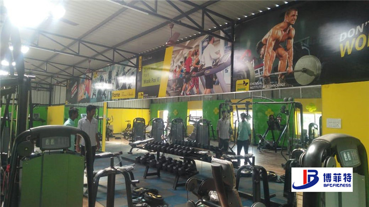 印度客戶采購健身器材