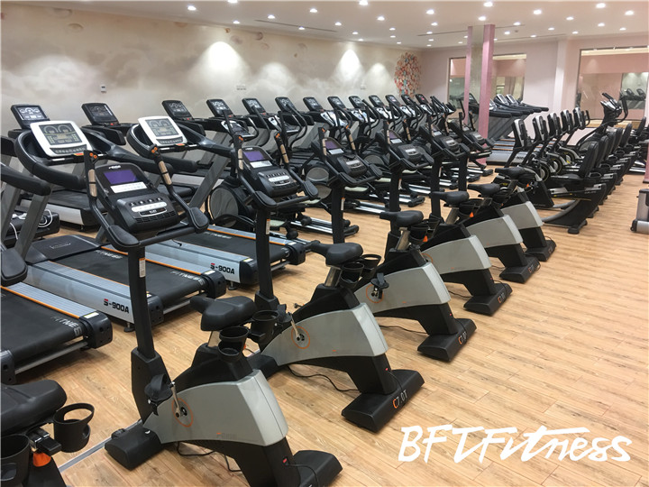 沙特客戶女子健身房立式健身車