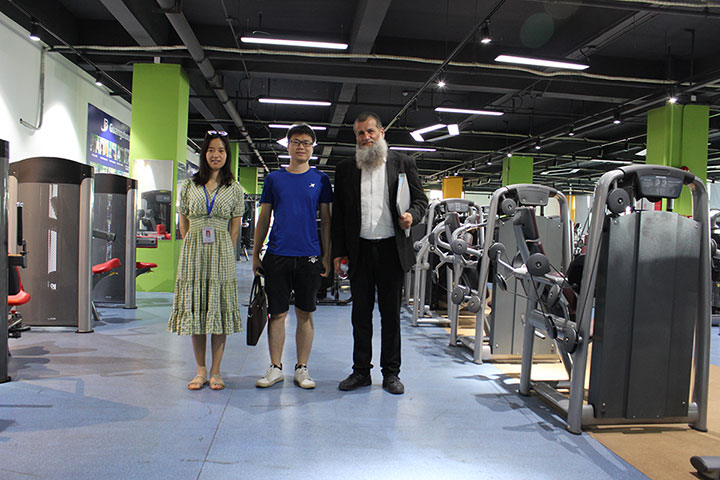 以色列客戶采購(gòu)健身器材