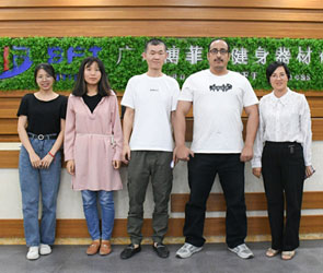 沙特客戶進(jìn)口博菲特品牌商用健身房器材