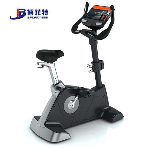 15.6觸控大屏立式健身車 wifi上網(wǎng)自發(fā)電磁控智能健身車