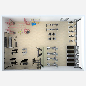 150㎡專業(yè)健身房超值套餐