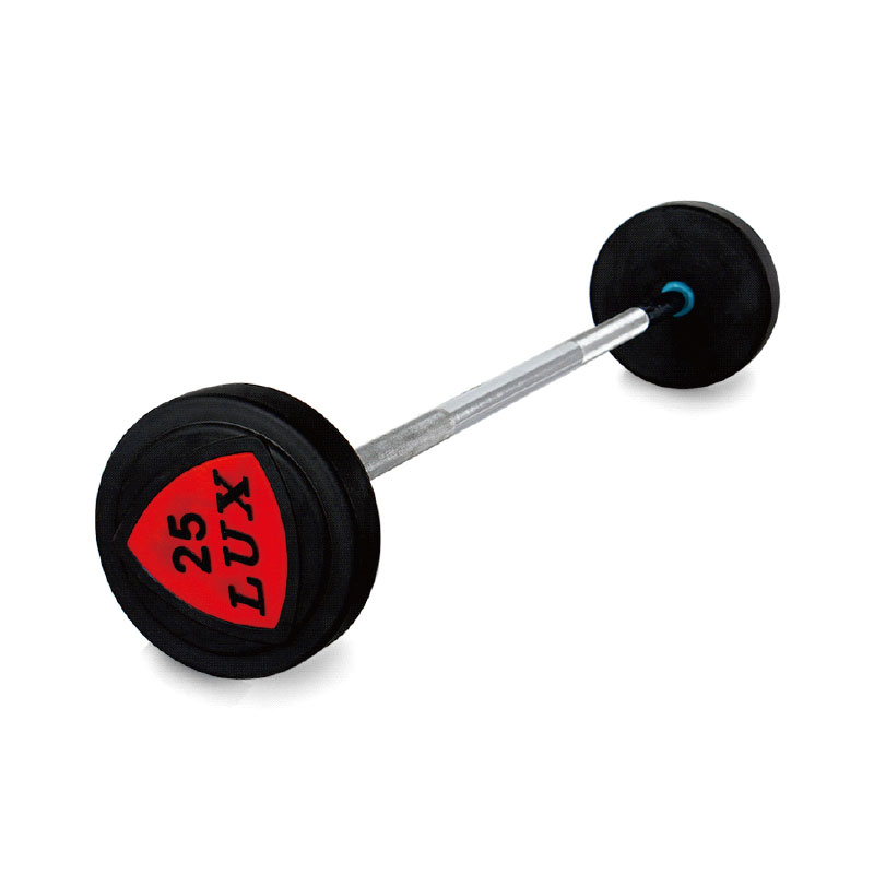 DP-05 彩色標(biāo)簽黑色固定包膠直桿小杠鈴批發(fā)大圖展示1