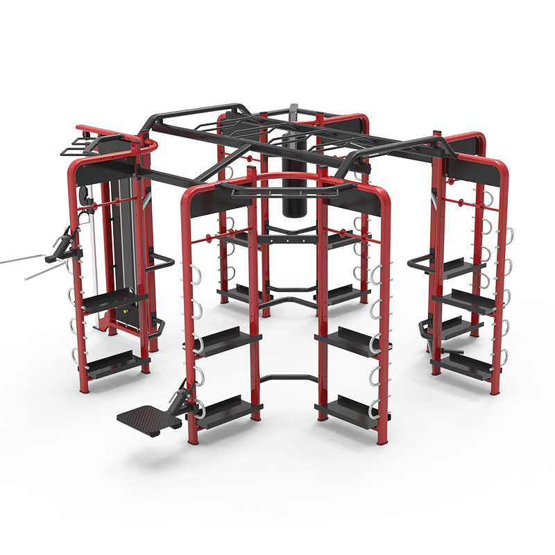 BFT-3601多站位全功能綜合健身器材,360度自由訓(xùn)練器大圖展示1