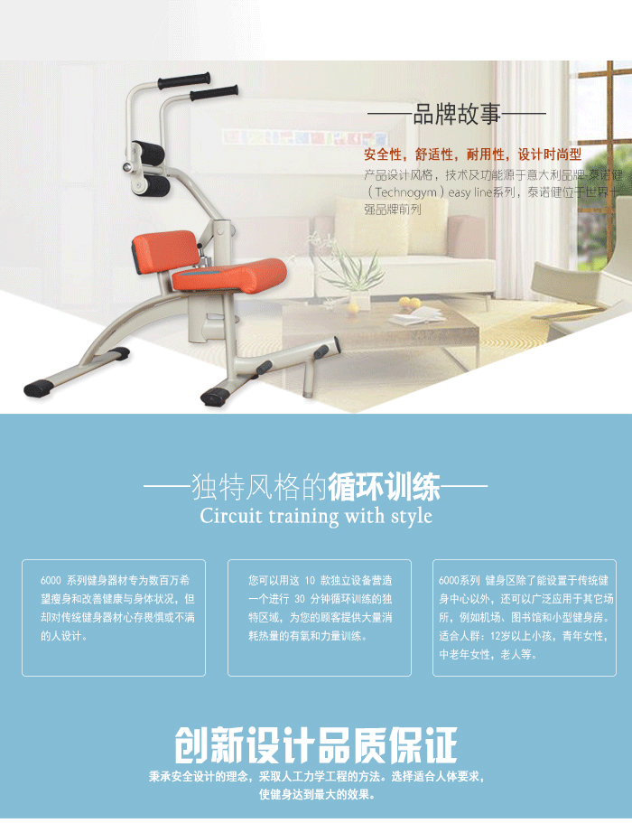 BFT-6005腹/背肌訓(xùn)練噐